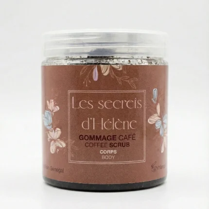 Gommage naturel au café – Exfoliant tonifiant et nourrissant pour une peau douce et ferme.