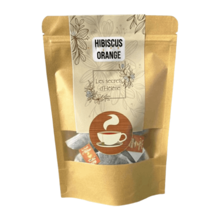 Infusion hibiscus “Bissap”, menthe et orange