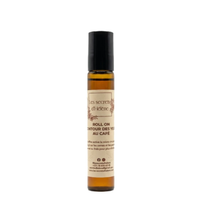 Roll-on contour des yeux naturel au café et huile d’olive