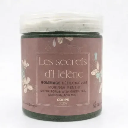 gommage naturel moringa thé vert